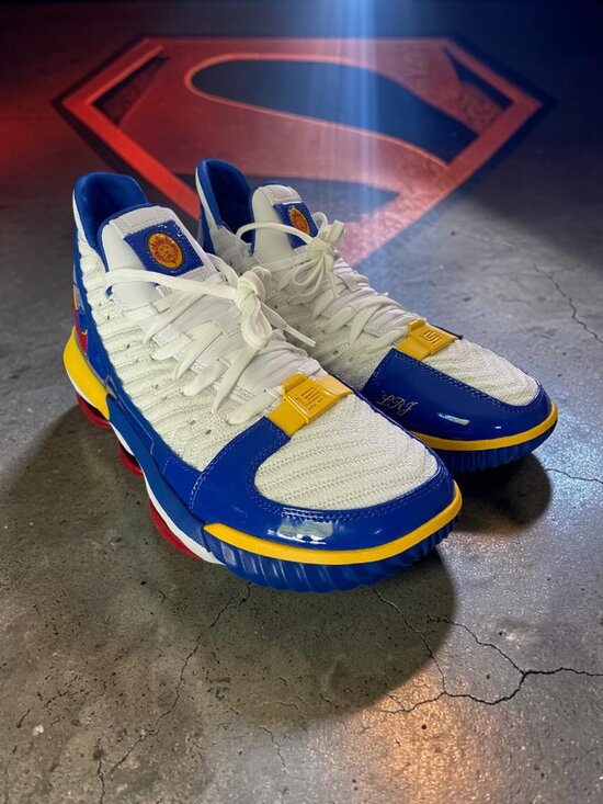 Nike LeBron 16 SuperBron 2018 Mens Basketball Shoes Size 11.5 Worn 2X CD2451 100 main image 8